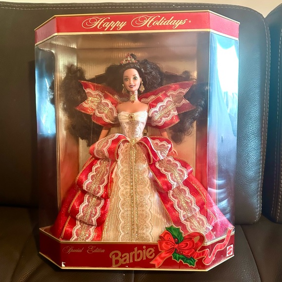 1997 Vintage New In Box Special Edition Happy Holidays Barbie - Picture 1 of 16